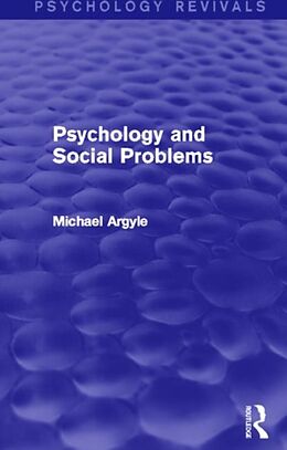 Livre Relié Psychology and Social Problems de Michael Argyle
