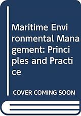 Livre Relié Maritime Environmental Management de Gallagher Anthony W., Anthony James Morris