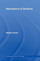 Fester Einband Descriptions of Deviance von Stephen Hester