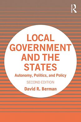 E-Book (epub) Local Government and the States von David Berman