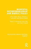 PDF Municipal Entrepreneurship and Energy Policy von Alison E. Woodward, Jerry Ellig, Tom R. Burns