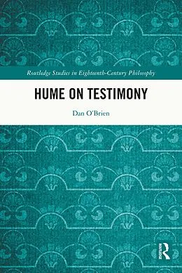PDF Hume on Testimony von Dan O'Brien