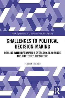 ePUB Challenges to Political Decision-making von Hubert Heinelt