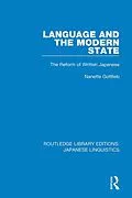 E-Book (pdf) Language and the Modern State von Nanette Gottlieb