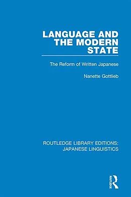 E-Book (pdf) Language and the Modern State von Nanette Gottlieb