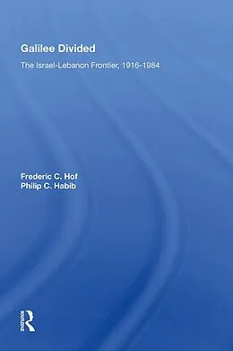 E-Book (pdf) Galilee Divided von Frederic C Hof