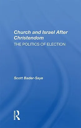 PDF Church And Israel After Christendom von Scott Bader-Saye