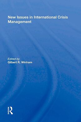 eBook (pdf) New Issues In International Crisis Management de 