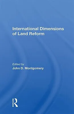 PDF International Dimensions Of Land Reform von John D Montgomery