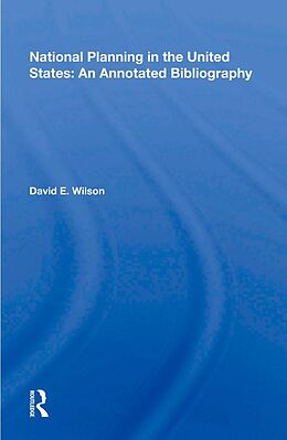 E-Book (pdf) National Planning In The United States von David E. Wilson