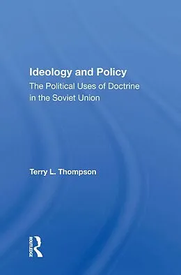 E-Book (epub) Ideology And Policy von Terry L Thompson