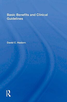E-Book (epub) Basic Benefits And Clinical Guidelines von 