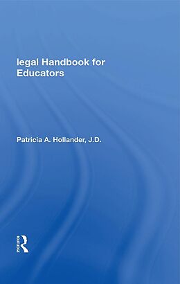 eBook (epub) Legal Handbook For Educators de Patricia Hollander