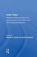 E-Book (epub) India Votes von Harold A Gould