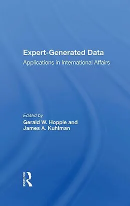 E-Book (epub) Expert-generated Data von Gerald W. Hopple