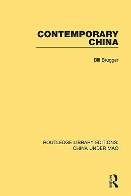 E-Book (pdf) Contemporary China von Bill Brugger