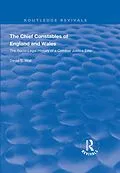 E-Book (epub) The Chief Constables of England and Wales von David S. Wall