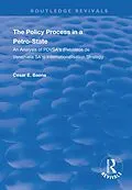 E-Book (epub) The Policy Process in a Petro-State von César E. Baena