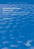 E-Book (epub) Multinational Business Service Firms von Joanne Roberts