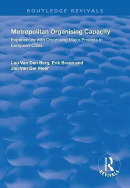 E-Book (epub) Metropolitan Organising Capacity von Leo Van Den Berg, Erik Braun, Jan Van Der Meer