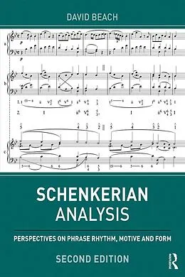 PDF Schenkerian Analysis von David Beach