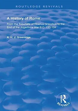 E-Book (pdf) A History of Rome from 133 B.C. to 70 A.D. (1904) von A. H. J. Greenidge