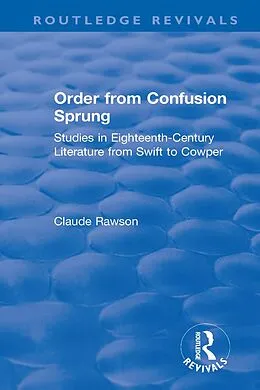 E-Book (pdf) Order from Confusion Sprung von Claude Rawson