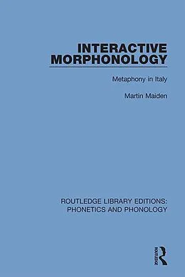 E-Book (pdf) Interactive Morphonology von Martin Maiden