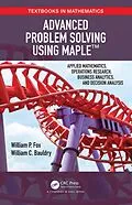 E-Book (epub) Advanced Problem Solving Using Maple von William P Fox, William Bauldry