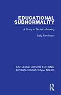 E-Book (pdf) Educational Subnormality von Sally Tomlinson