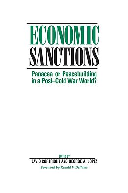 E-Book (pdf) Economic Sanctions von David Cortright