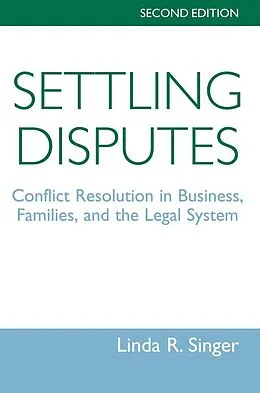 E-Book (pdf) Settling Disputes von Linda Singer