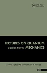 eBook (pdf) Lectures On Quantum Mechanics de Gordon Baym
