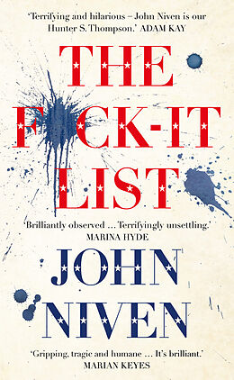 Couverture cartonnée The F*ck-it List de John Niven