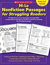 Couverture cartonnée Hi-Lo Nonfiction Passages for Struggling Readers: Grades 6-8 de Scholastic Teaching Resources, Scholastic