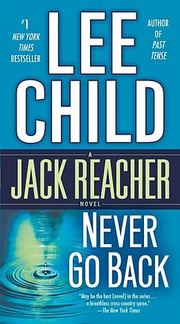 Couverture cartonnée Never Go Back de Lee Child