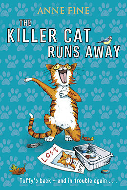 Couverture cartonnée The Killer Cat Runs Away de Anne Fine