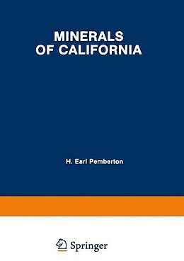 Livre Relié Minerals of California de H. Earl Pemberton