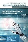 Couverture cartonnée Introduction to Digital Human Modeling de Yujiang Xiang, Yang James