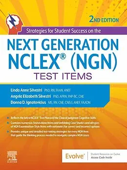 E-Book (epub) Strategies for Student Success on the Next Generation NCLEX® (NGN) Test Items - E-BOOK von Linda Anne Silvestri, Angela Silvestri, Donna D. Ignatavicius