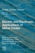 Couverture cartonnée Electric and Electronic Applications of Metal Oxides de 