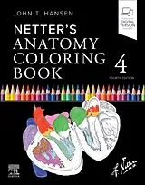 Kartonierter Einband (Kt) Netter's Anatomy Coloring Book von John T Hansen