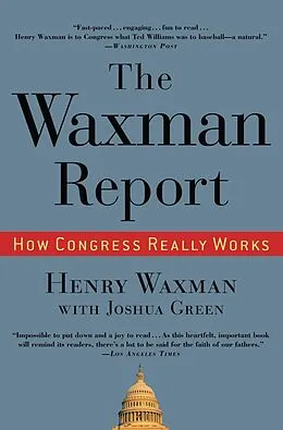 E-Book (epub) Waxman Report von Henry Waxman