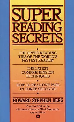 E-Book (epub) Super Reading Secrets von Howard Stephen Berg