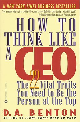 E-Book (epub) How to Think Like a CEO von D. A. Benton