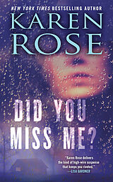 Couverture cartonnée Did You Miss Me? de Karen Rose