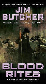 Couverture cartonnée Dresden Files 06. Blood Rites de Jim Butcher