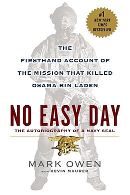 Couverture cartonnée No Easy Day de Mark Owen, Kevin Maurer