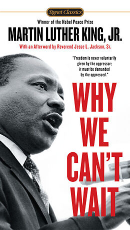 Taschenbuch Why We Can't Wait von Martin Luther King