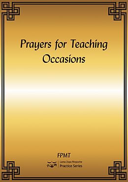 eBook (epub) Prayers for Teaching Occasions eBook de Fpmt